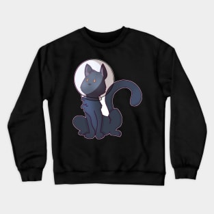 Space Cat - Blue Gray Breed Crewneck Sweatshirt